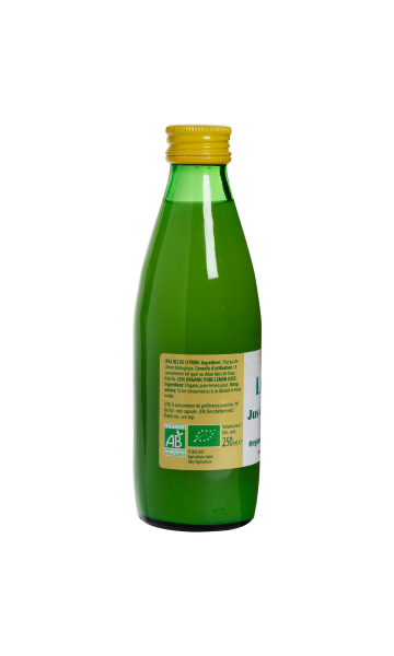 Jus de citron jaune bio - 3