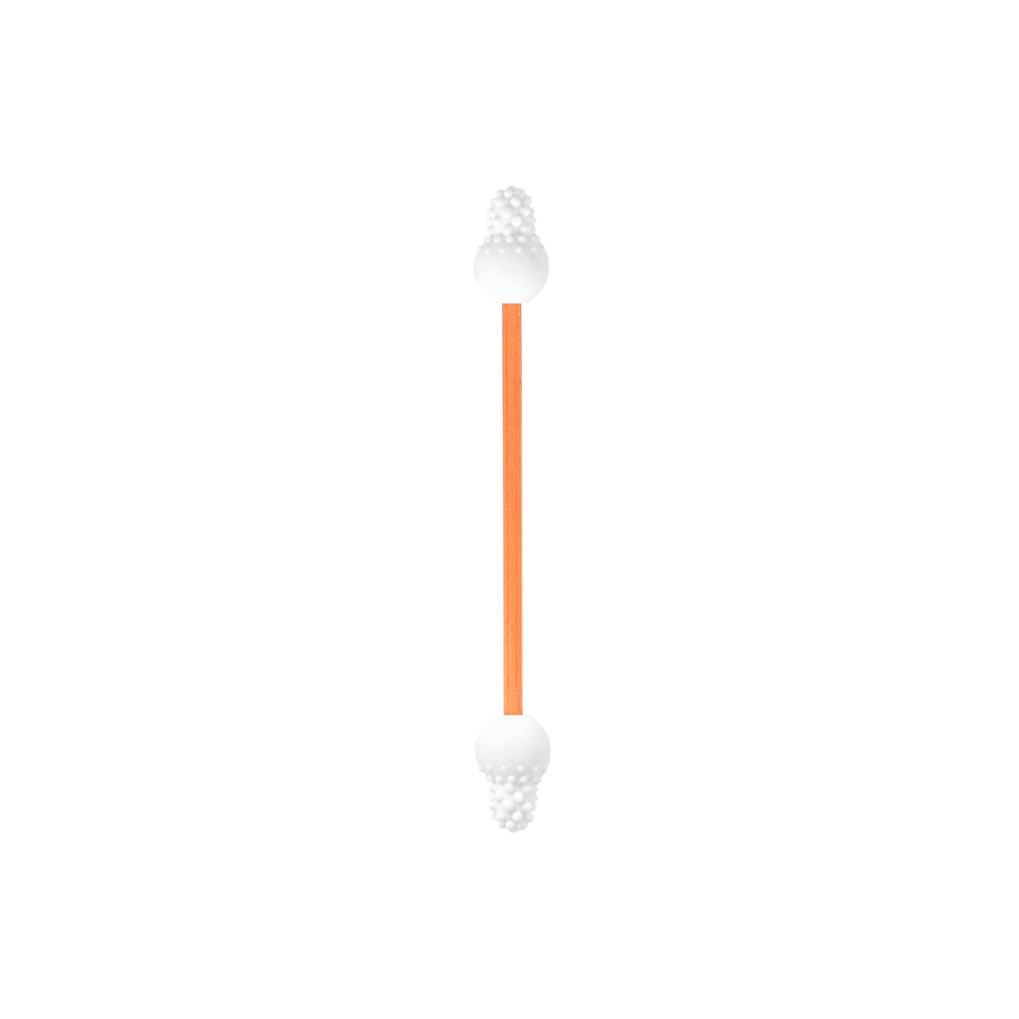 Lastswab -- Cure-oreille bébé réutilisable avec étui - orange