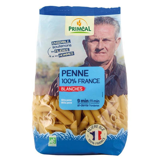 Penne 100% france blanches bio - 1