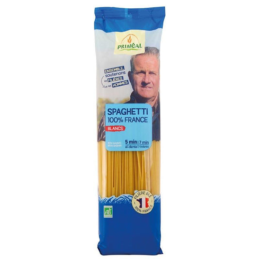 Spaghetti 100% france blancs bio - 1