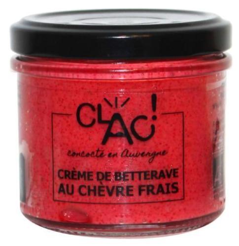 Clac -- Crème de betterave au chèvre frais bio - 100 g